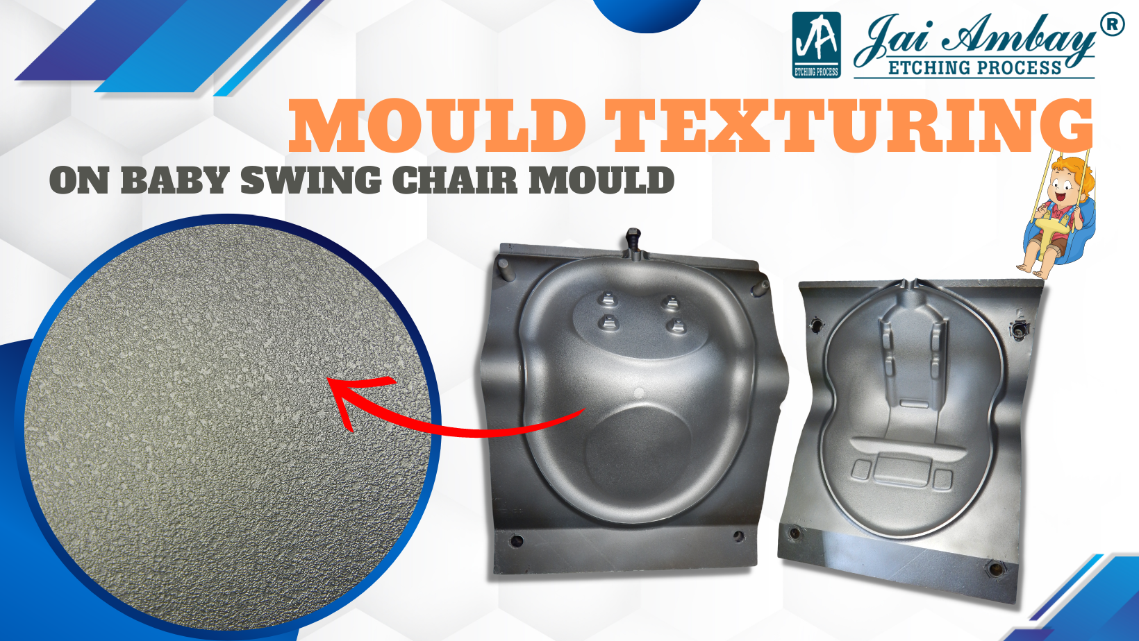 Mold Transformation: Baby Swing Chair Mould with Texture Magic 